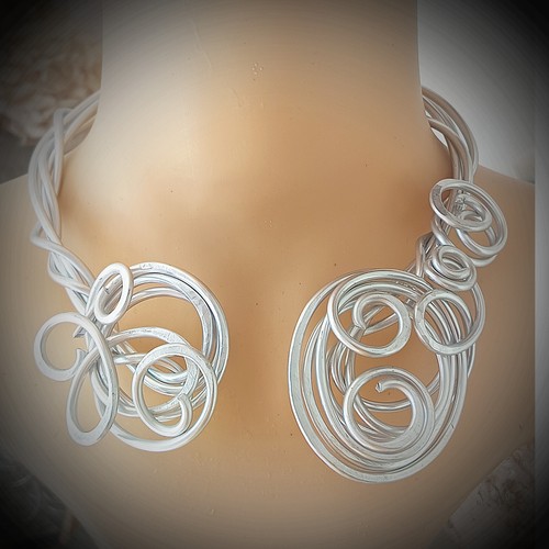 Halsreif collier silber - ✅halsreif,
