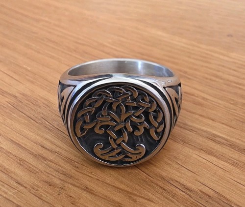 Wikinger edelstahl yggdrasil - wikinger,